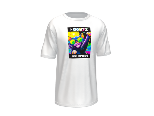 In OOntz We Trust, Psychedelic Cat T shirt