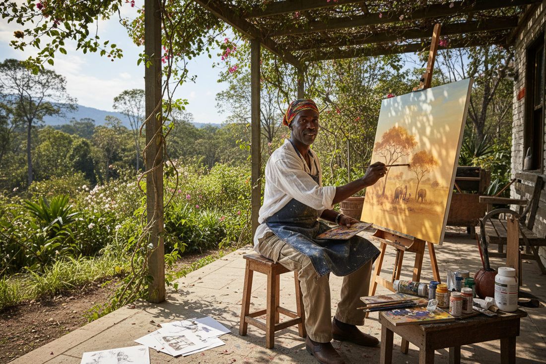 Ngong's Creative Pulse: Meet the Youthful Artists Powering 111 Xpress