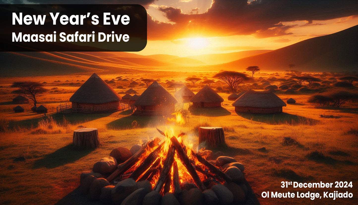 New Year's Eve Maasai Safari Drive: Ol Meute Lodge