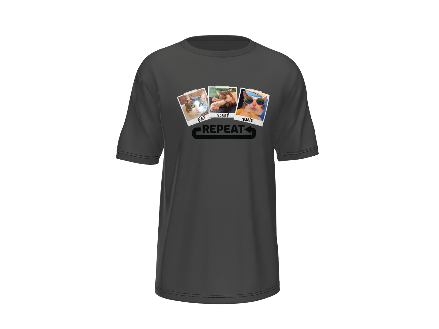 Eat, Sleep, Rave, Repeat! T shirt