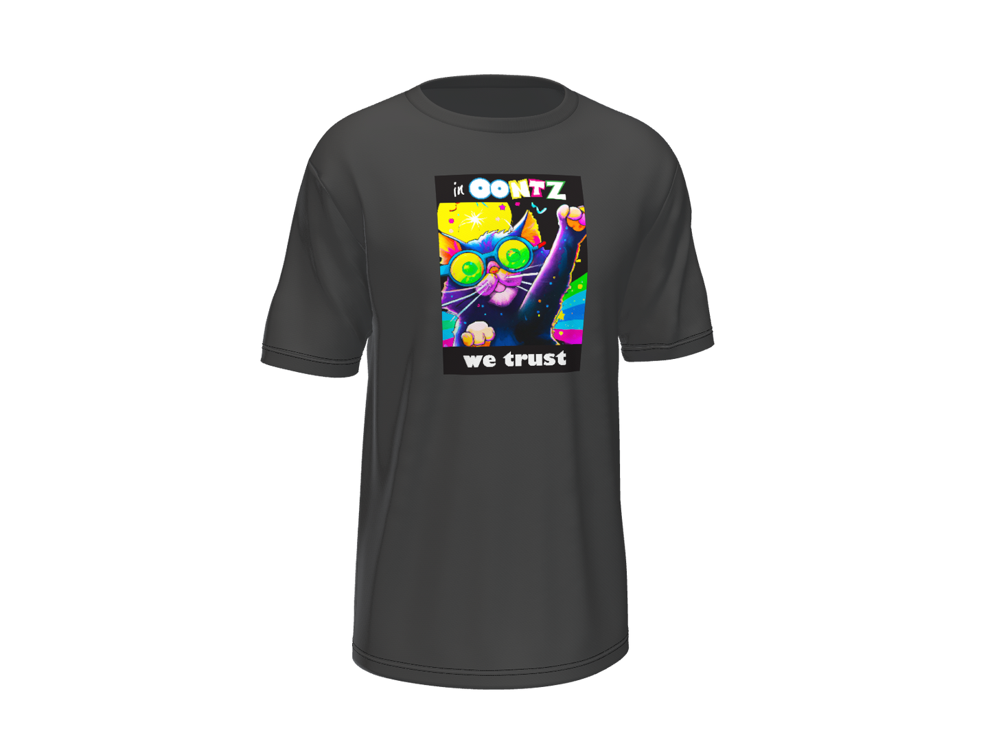 In OOntz We Trust, Psychedelic Cat T shirt